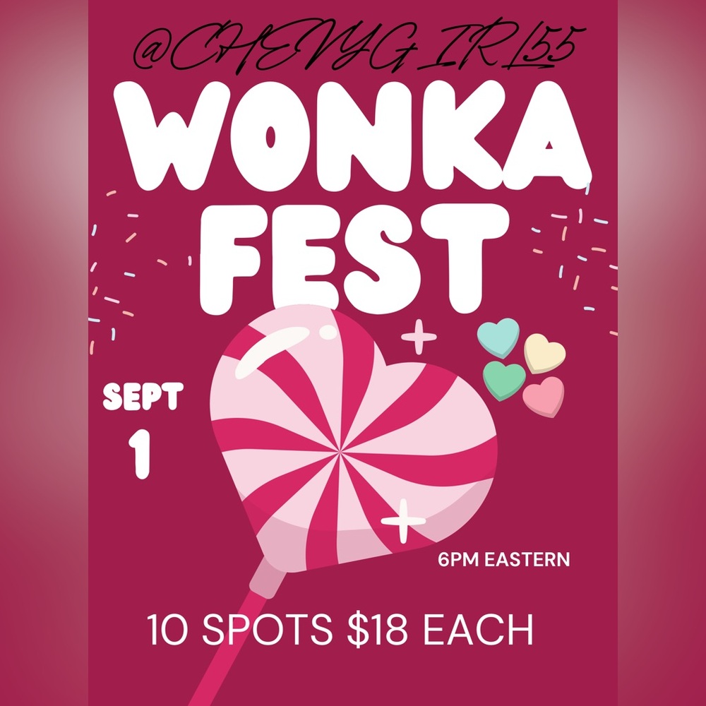 Wonka Party September 1 6PM - Picture 6 of 11